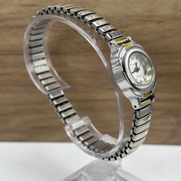 Vintage Elements Quartz Womans Silver Tone Watch - Picture 7 of 7